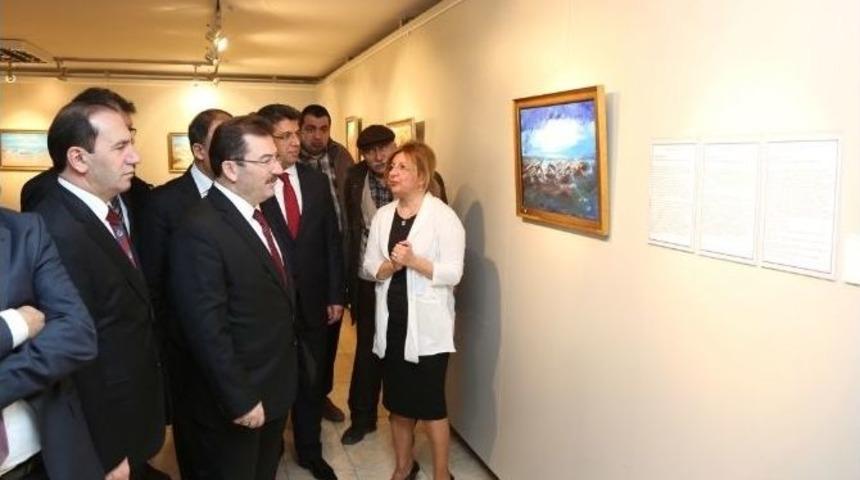 &Ccedil;anakkale Şehidinin Ağlatan Mektubu Tuvale Yansıdı