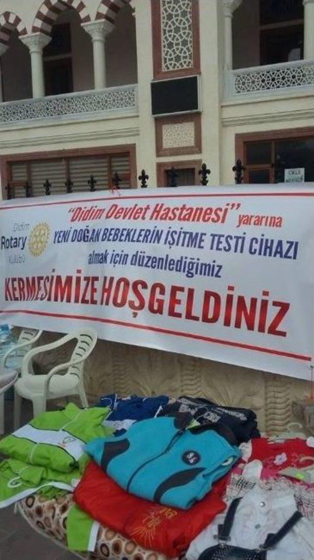 Didim’de Yeni Doğan Bebek İşitme Testi Cihazı İçin Kermes