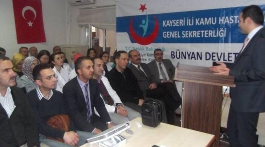 &Ccedil;anakkale Zaferi&rsquo;nin 100. Yılı B&uuml;nyan Devlet Hastanesi&rsquo;nde Kutlandı