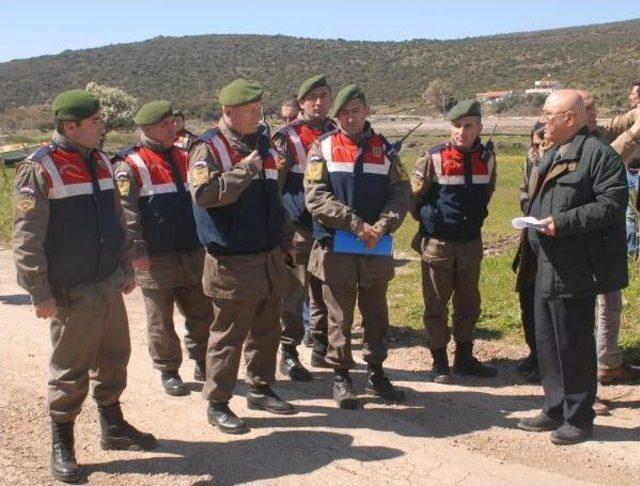 Keşif Yapılacak Urla Villalarına Jandarma Ablukası