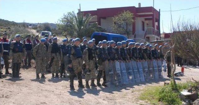 Keşif Yapılacak Urla Villalarına Jandarma Ablukası