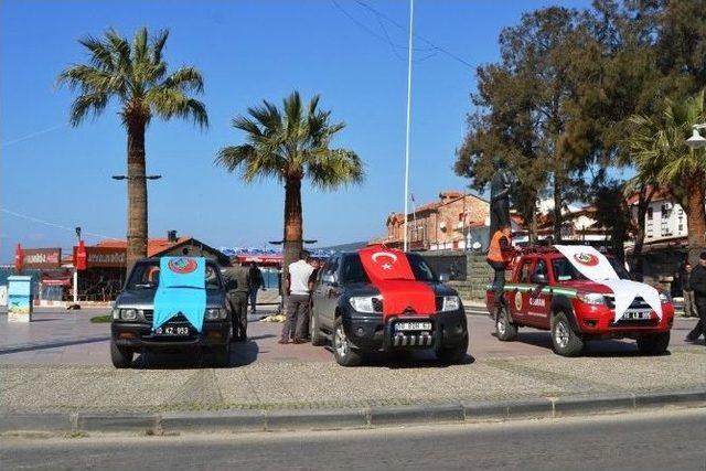 Ayvalık’ta Binlerce Fidan Toprakla Buluşturulması İçin Vatandaşlara Dağıtılıyor