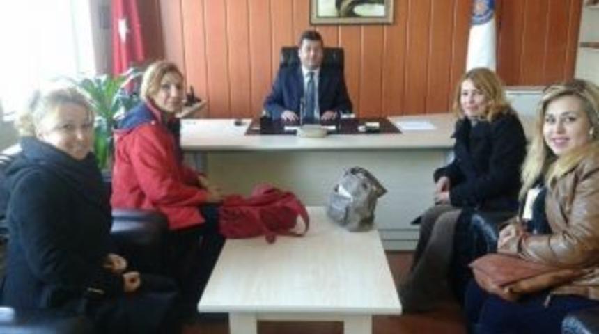 Ayvalıklı Engellilerden Emniyet Müdürü Avcı’ya Ziyaret