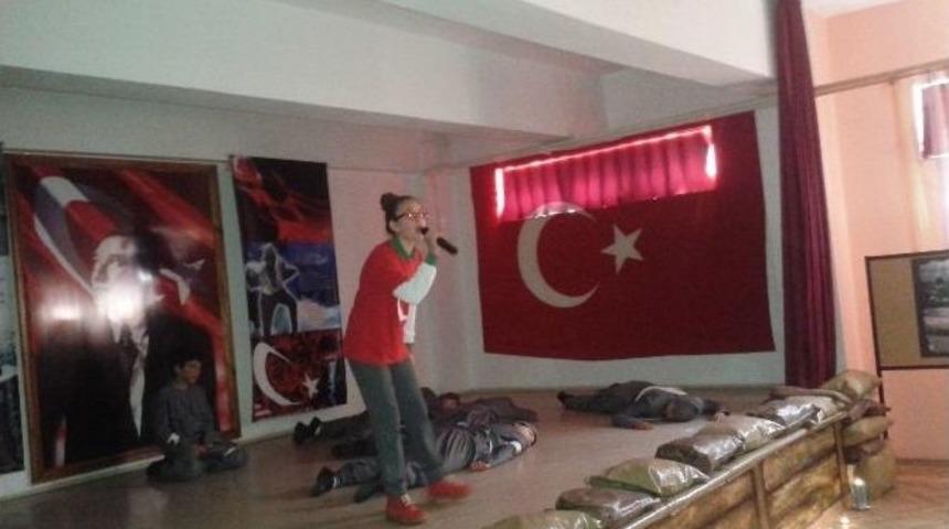 &Ccedil;anakkale Zaferinin 100. Yılında Tekirdağ&rsquo;da Okullarda Anma Programı Ger&ccedil;ekleştirildi