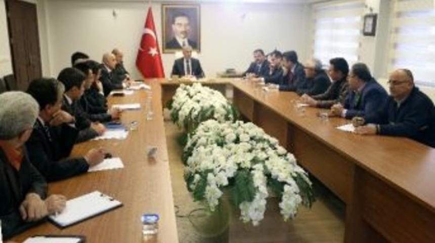 Aksaray&rsquo;da Se&ccedil;im G&uuml;venliği Toplantısı