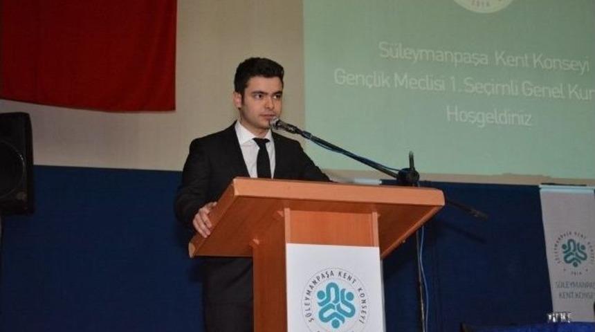 S&uuml;leymanpaşa Kent Konseyi Gen&ccedil;lik Meclisi Başkanını Se&ccedil;ti