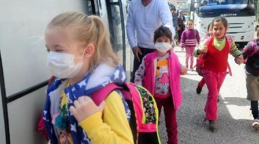 Mersin'de Eğitime 'domuz Gribi' Engeli