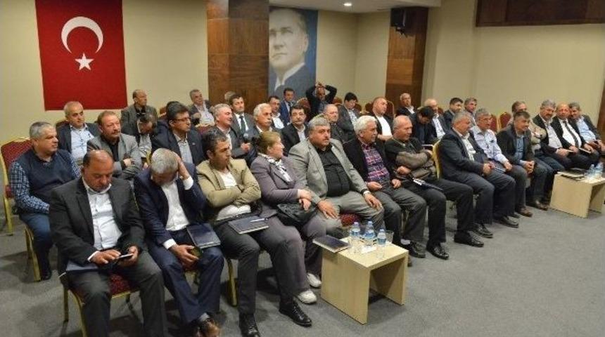 Başkan B&ouml;cek, Muhtarlarla Bir Araya Geldi