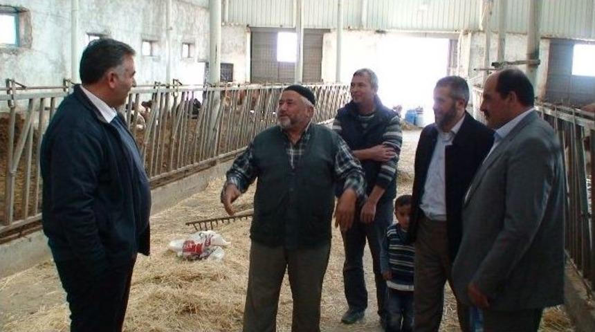 Başkan Kayan &Uuml;retıcılerle Buluşuyor