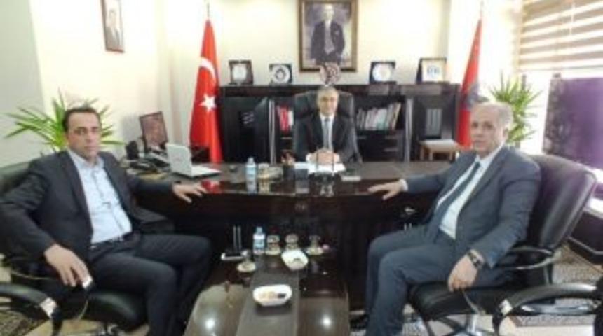 Kandaşoğlu&rsquo;ndan Emniyet M&uuml;d&uuml;r&uuml; Karaaslan&rsquo;a Ziyaret