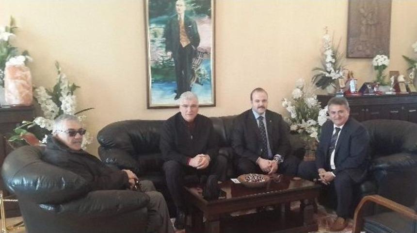 Aday Adayı &Ouml;zırmak&rsquo;tan Ayesob Başkanı &Ccedil;etindoğan&rsquo;a Ziyaret