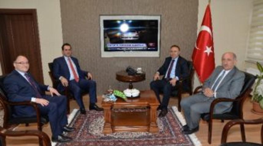 Genel M&uuml;d&uuml;r Yazıcı&rsquo;dan Vali Altıparmak&rsquo;a Ziyaret