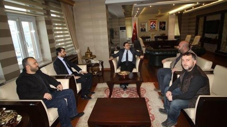 Patnos Gazeteciler Cemiyeti&rsquo;nden Vali Işın&rsquo;a Ziyaret