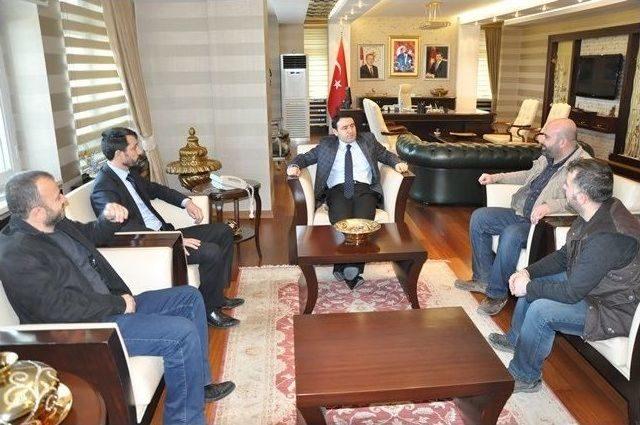 Patnos Gazeteciler Cemiyeti’nden Vali Işın’a Ziyaret 1