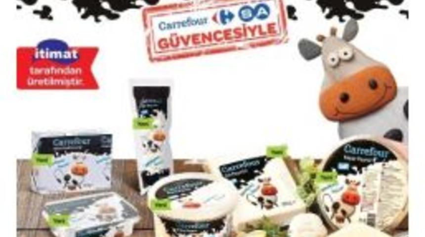 Carrefour Markalı S&uuml;t &Uuml;r&uuml;nleri Ailesi B&uuml;y&uuml;yor