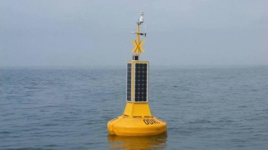 Meteorolojik Gözlem Şamandırası Denize İndirilecek