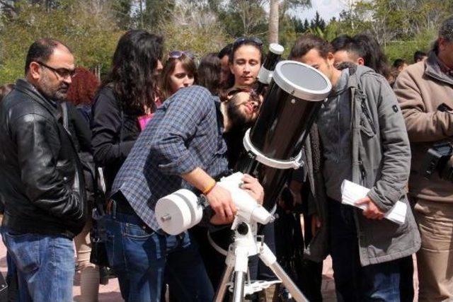 Adana da G&uuml;neş Tutulması Uyarmer den Izlendi 1