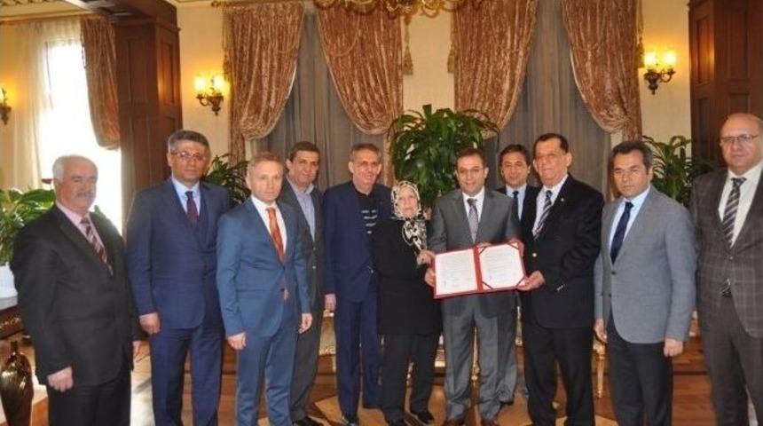Korkuteli Zeynep - Mustafa Kemer Ortaokulu Protokol&uuml; İmzalandı