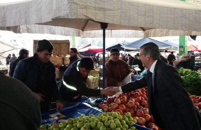 Bozkurt’tan Pazarcı Esnafına Ziyaret