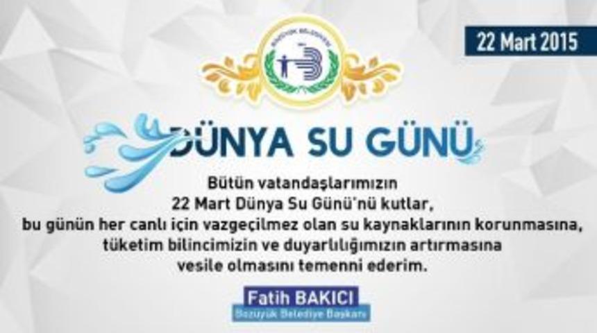 22 Mart D&uuml;nya Su G&uuml;n&uuml;