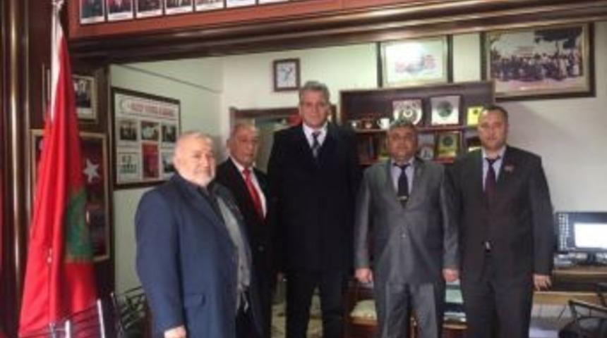 Aday Adayı Ulusoy&rsquo;dan Başkan B&uuml;lent &Ccedil;akır&rsquo;a Ziyaret