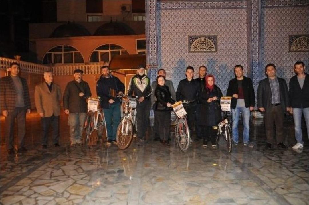 "ibrahim&rsquo;den Nuh&rsquo;a Urfa-cizre Bisiklet Turu" Cizre&rsquo;de Sona Erdi