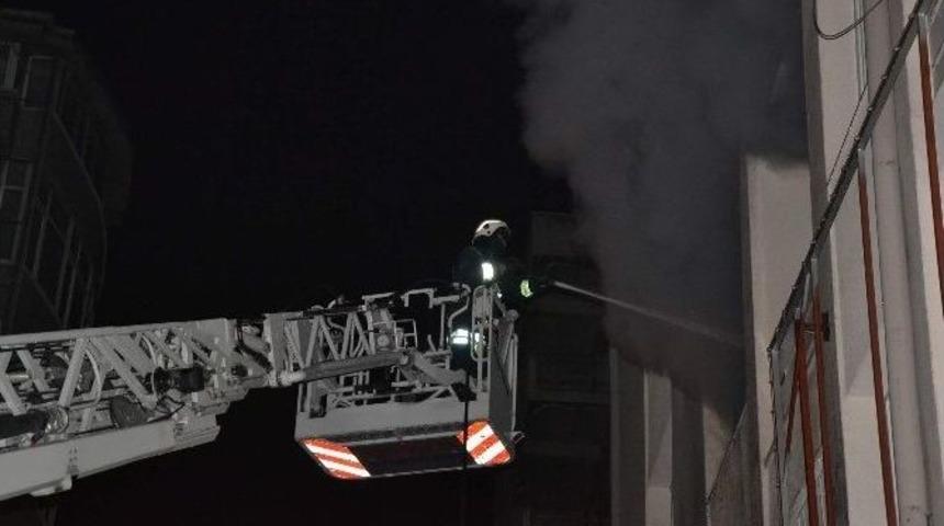 Kayseri&rsquo;de Korkutan Yangın