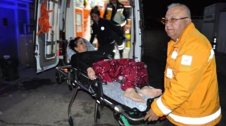 Tartıştığı Kadını Tabancayla Bacağından Yaralayıp Ka&ccedil;tı