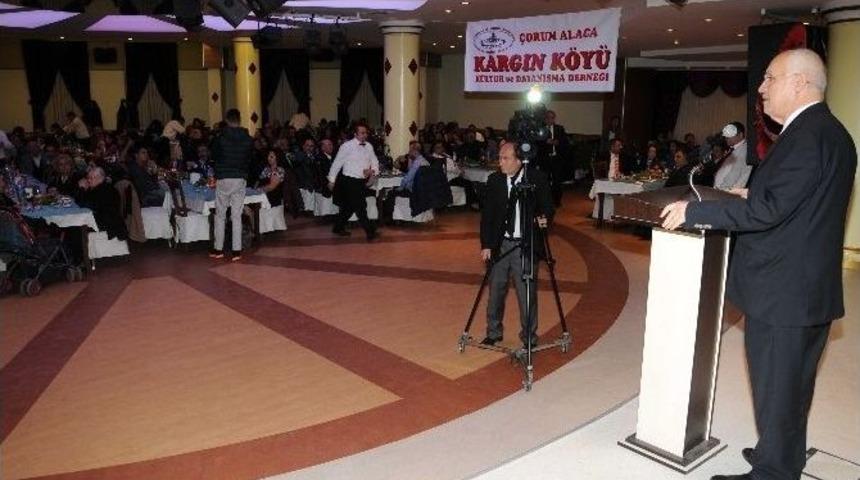 Yaşar, &Ccedil;orumlularla Buluştu