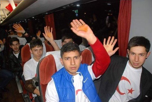 T&ouml;renle &Ccedil;anakkale&rsquo;ye Uğurlandılar 2