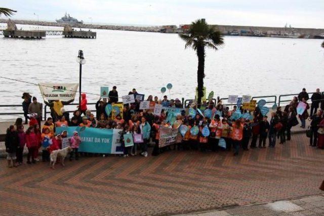 Zonguldak'ta Çevreciler Suyun Önemine Dikkat Çekti
