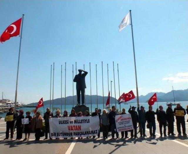 Emekli Askerlerden 'sessiz Çığlık' Eylemi