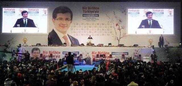 Davutoğlu: Kimse Taktik Manevralarla Çözüm Sürecini Günlük Siyasete Alet Etmesin (1)