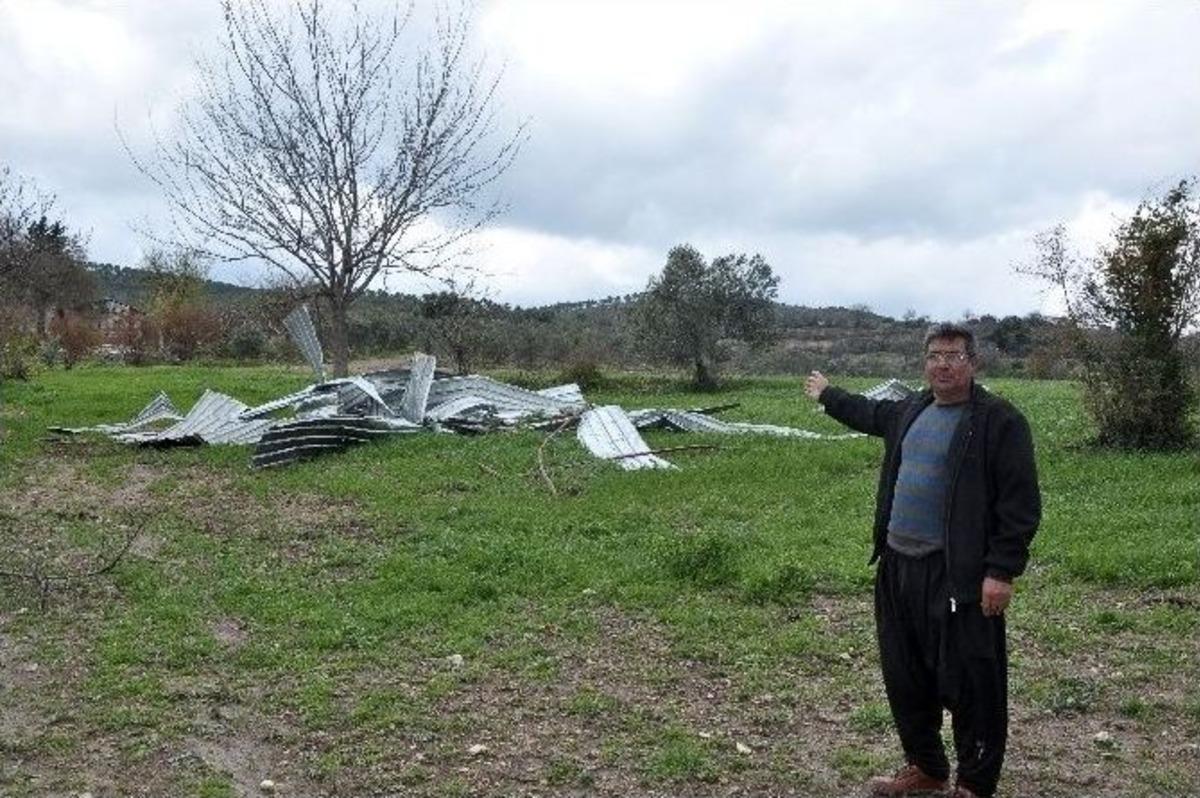 Osmaniye&rsquo;de Hortum Ev Ve Ahır Yıktı