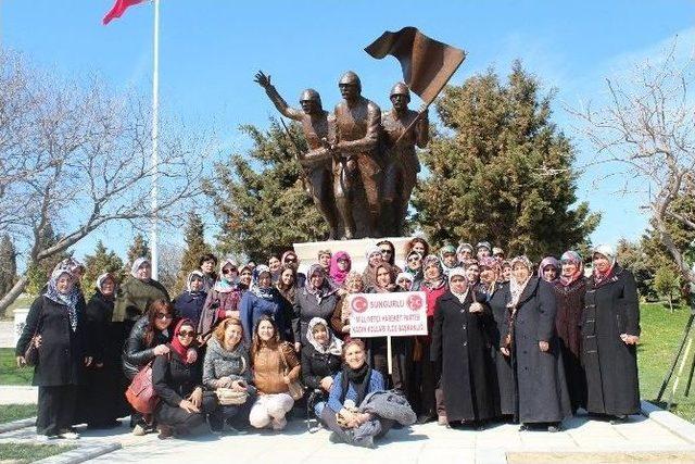 Sungurlulu Bayanlar Çanakkale’yi Gezdi