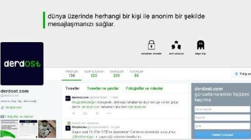Dert Sitesi; 'derdost.com'