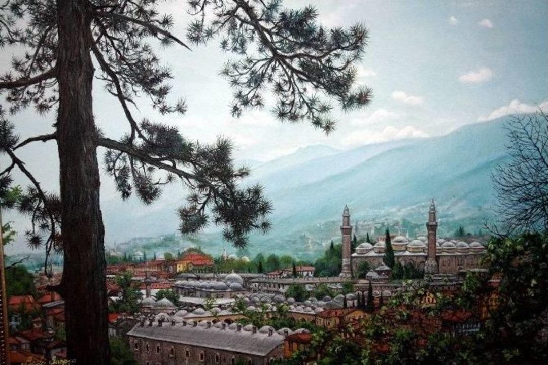 Birbirinden G&uuml;zel Bursa Tabloları G&ouml;r&uuml;c&uuml;ye &Ccedil;ıktı