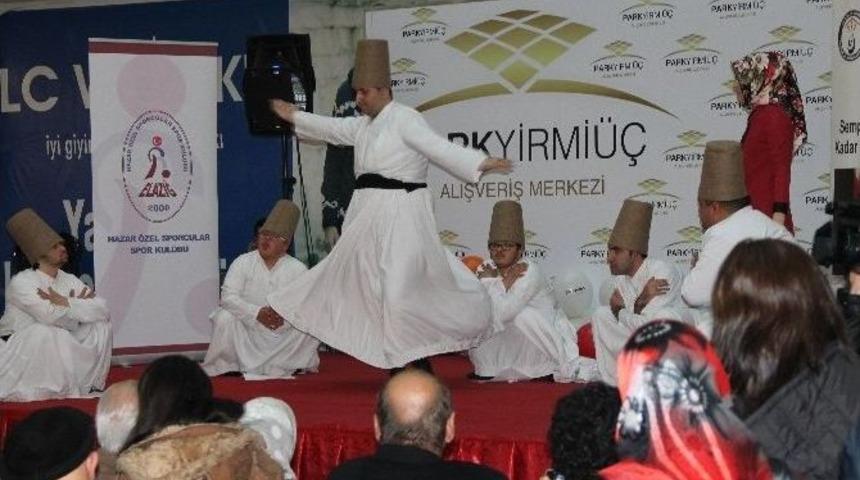 Down Sendromlu &Ccedil;ocuklar Eğlendi