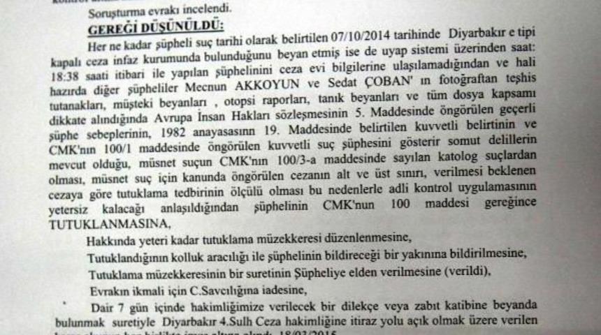 4 H&uuml;da- Par'lının &Ouml;l&uuml;m&uuml;yle Ilgili Tutuklanan Sanık, 'o Tarihte Cezaevindeydim' Diye Itiraz Etti