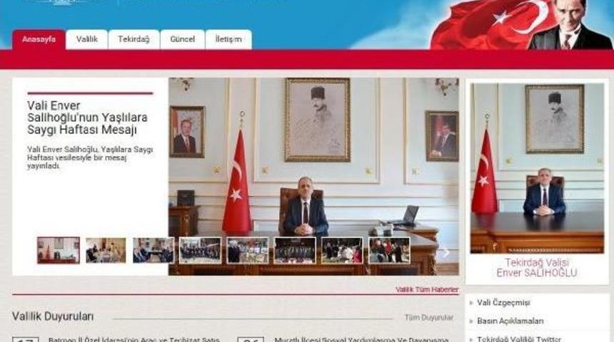 Vali, Internet Sitesinden Cep Telefonunu Yayınladı