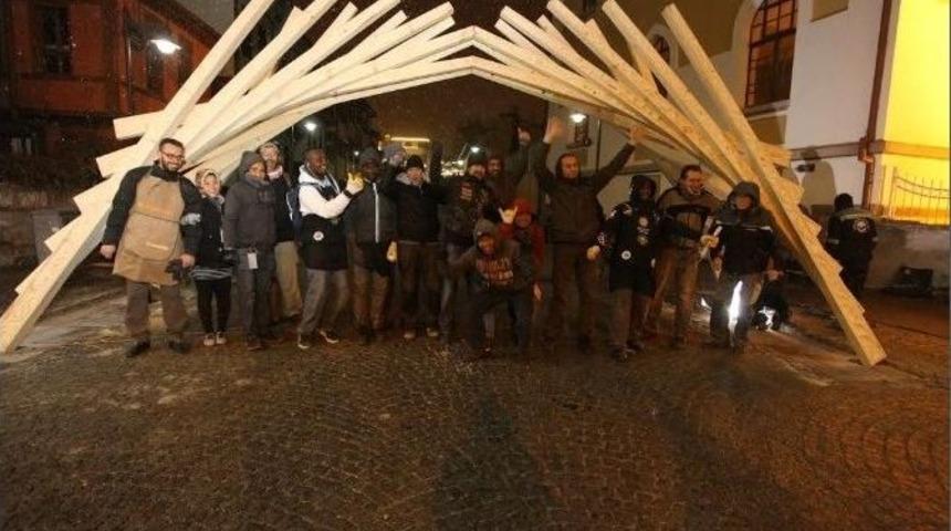 Barış Ve Kardeşlik K&ouml;pr&uuml;s&uuml; Odunpazarı&rsquo;nda Kuruldu