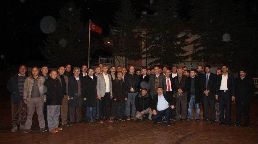 Bekiroğlu Ve Ana&ccedil;&rsquo;tan D&uuml;venci Beldesine Ziyaret