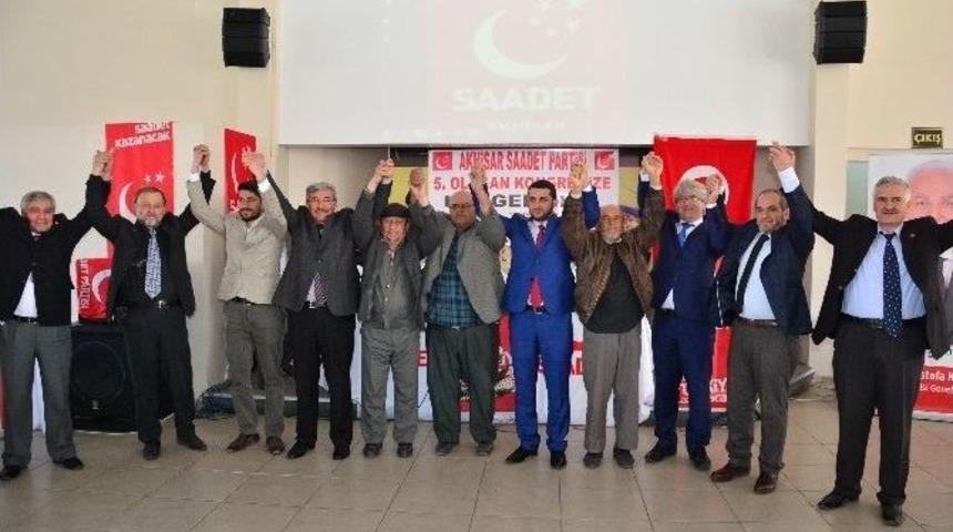 Saadet Partisinde Fikret Aysu Güven Tazeledi