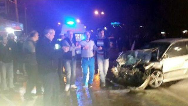 Sapanca'da Kaza: 1 Ölü 3 Yaralı