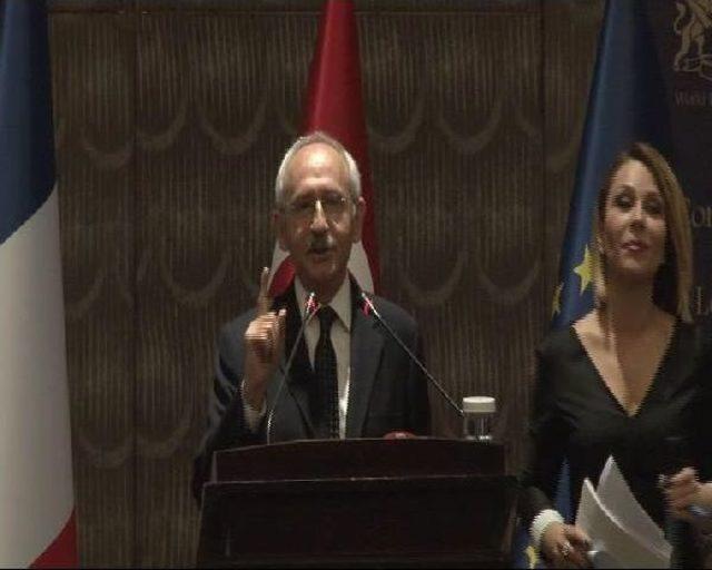 Kılıçdaroğlu, Dünya İş Konseyi Liderler Konferansı'nda Konuştu