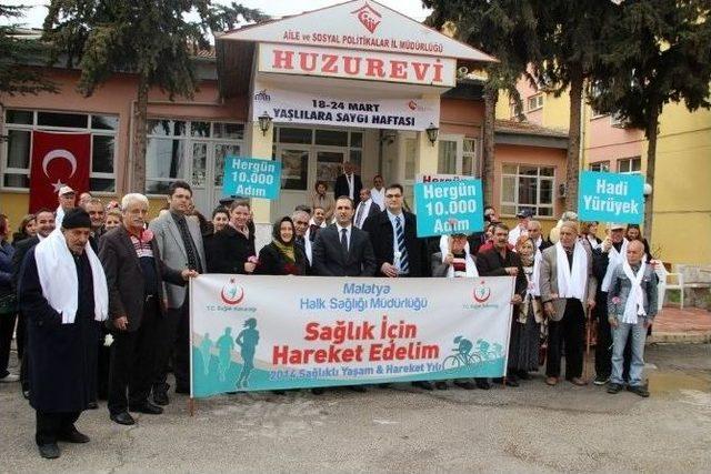 18-24 Mart Yaşlılar Haftası Yürüyüş Etkinliği