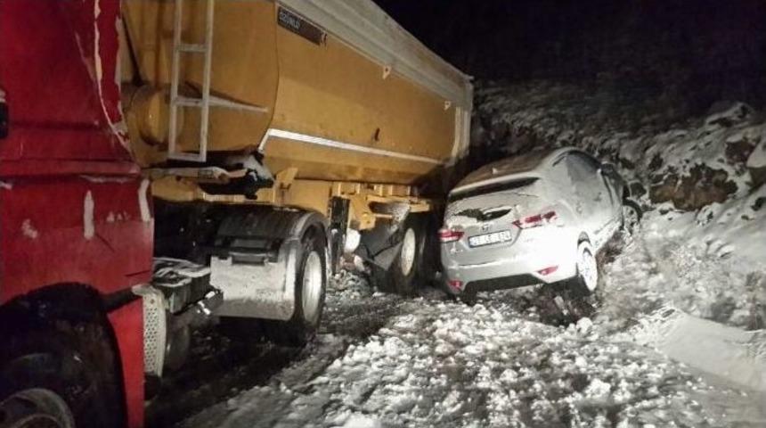 Doğubayazıt&rsquo;ta Kar Yağışı