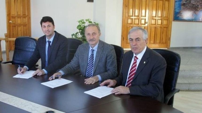 &Ouml;nce &Ouml;l&uuml;m Olayı Yaşandı Ardından Eğitim &Ccedil;alışması İ&ccedil;in Protokol İmzalandı