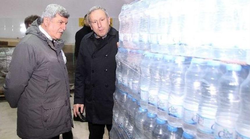 Başkan Karaosmanoğlu, &Ccedil;enesuyu Tesislerinde İnceleme Yaptı