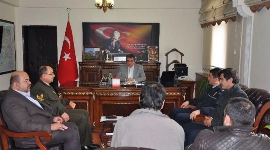 Pınarbaşı&rsquo;nda Se&ccedil;im &Ouml;ncesi Bilgilendirme Toplantısı D&uuml;zenlendi